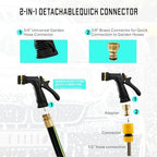 Foam Gun Car Wash Gun, Foam Blaster Equips 3/4" Universal Garden and Quick Connector (Connects to Any Garden Hose) for Watering Plants, Lawn, Patio, Car Wash, Cleaning - Image 5