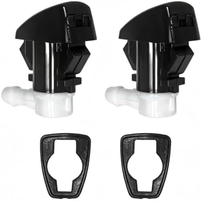 Front Windshield Washer Nozzle Kit fit for 2011-2023 Jeep Grand Cherokee WK2 Replaces 68260443AA 55372143AB Wiper Washer Nozzle Spray Jet by YIENAKFUNAutoPart