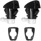 Front Windshield Washer Nozzle Kit fit for 2011-2023 Jeep Grand Cherokee WK2 Replaces 68260443AA 55372143AB Wiper Washer Nozzle Spray Jet by YIENAKFUNAutoPart