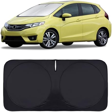 Windshield Sun Shade for Honda Fit 2007-2020 2021 2022 2023 2024 Sunshade by INSAUTO