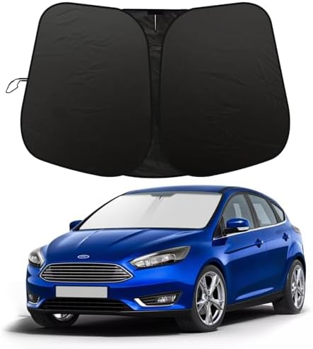 Foldable Front Windshield Sunshade fit for Ford Focus 2012-2018 by GZSH