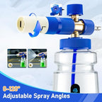 Foam Cannon for Presure Washer，Blue Car Wash Cleaning Foam Cannon with 1/4” Quick Connector,Adjustable Foam Thickness and Spray Range,Suitable for Various Car Washing Scenarios - Image 4