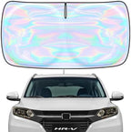 Windshield Sun Shade for Honda HR-V 2023 2024 2025 2026-4 Layers Sunshade Compatible with Honda HR-V Foldable Front Window Sunshade Sun Visor Protector Block UV Rays Keep Your Car Cooler Accessories by Unknown