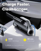 HOTO BlowVac™ Car Vacuum Cleaner High Power, Hand Vacuum Cordless, 23000Pa - Image 6