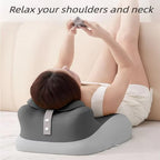 Ergonomic memory cotton hip pillow, which can relieve back pressure, waterproof and washable sheath, and bedroom posture support pillow can improve sleep quality and enhance intimacy. (beige) - Image 7