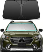 Windshield Sun Shade for Subaru Outback 2020-2025 Foldable Car Front Window Sunshade Accessories 240 T Sun Visor Protector Reflective Cover Block UV Rays & Sun Heat Keep Your Car Cooler by Unknown