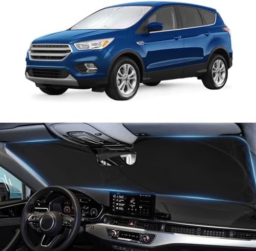 Sun Shade for 2013-2019 Ford Escape Windshield Sunshade Window Cover Shield by INSAUTO