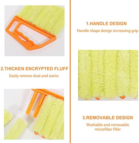 2 Pcs Blind Cleaner - Washable Window Blind Cleaner Duster Tool - Image 4