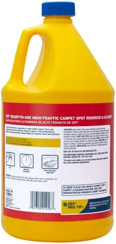 Zep High Traffic Carpet Cleaner - 1 Gallon - Penetrating Formula Removes Deep Stains. Make High-Traffic Areas Look New Again - Image 2