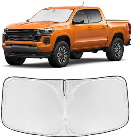 Sun Shade for Chevy Chevrolet Colorado 2015-2026 Windshield Cover by ZOIBVCARSUNSHADE