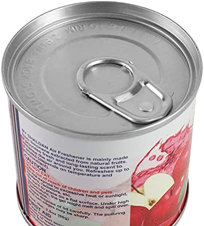 Auto Dynasty My Shaldan Japanese Room/Car Limonene Gel Natural Air Freshener Cans, Apple Scent, 80g - Image 3