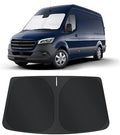 TINGLU Sun Shade for Mercedes Benz Sprinter Freightliner Cargo Crew Passenger Motorhome 2007-2024 2025 Accessories Windshield Sun Shade Window Shade UV Rays Protection Sun Visor Cover by TINGLU