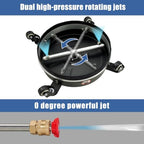 JANZ 14'' Black Pressure Washer Surface Cleaner - Image 4