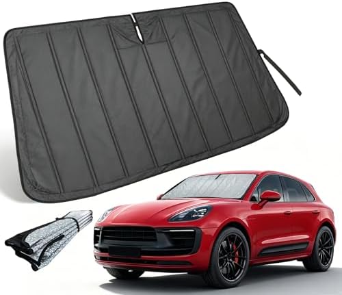 Thickened Windshield Sun Shade for 2014-2026 Porsche Macan by PAIMOHO