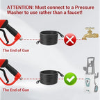 Tool Daily Pressure Washer Gun and Hose Kit, 25 FT Power Washer Hose - Image 2