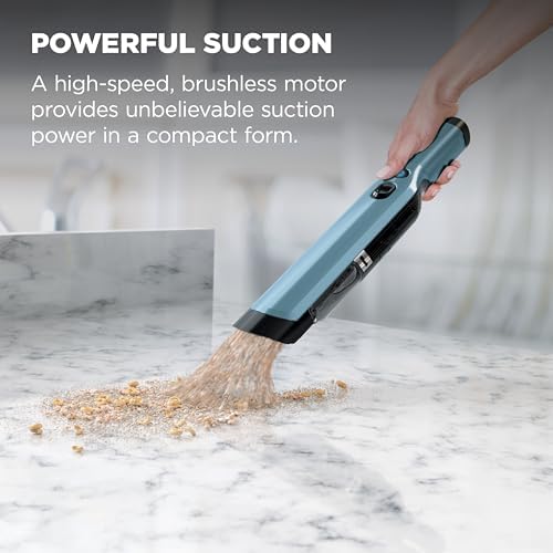 Shark WANDVAC Cordless Hand Vac, Cove Blue, WV201BLBRN - Image 4
