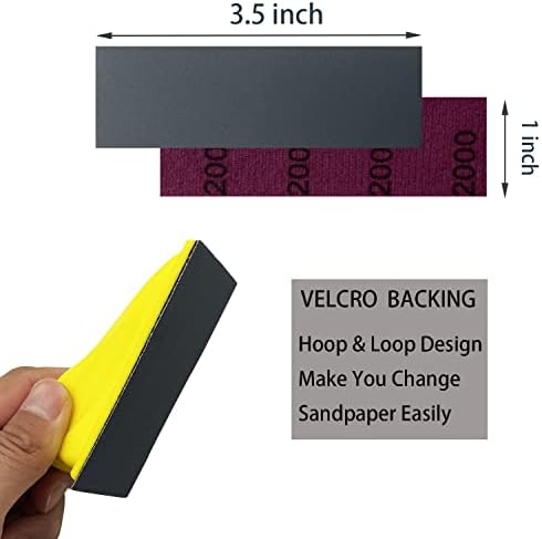 70PCS Micro Detail Sander Kit, Silicon Carbide Wet Dry Sandpaper - Image 6