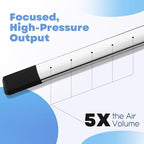 Threlaco 16" Air Filter, Radiator Cleaning Wand for High Efficiency Cooling Systems and Radiators, Water Air Cleaning Wands for Blow out Wash out Kit, Home Car Truck Power Washer Wand - Image 3