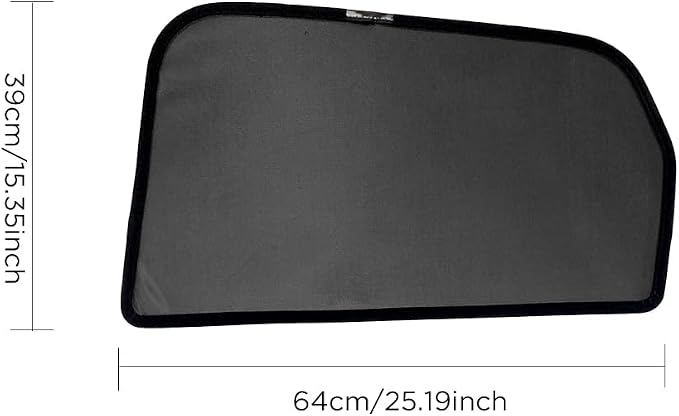 FEISHILINIYA Magnetic Rear Side Window Sunshades for Mazda CX5 (2017-2025) Polyester Privacy Curtains with Buckle for Side Passenger for CX-5 Accessories - Image 2