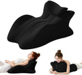 Memory Foam Wedge Pillow, 27° Ergonomic Body Support Pillow by Stately+Elegance+Designs