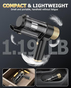 AHNR Handheld Car Vacuum Portable Cordless, 16000PA Hand Vacuum Cleaner - Image 7