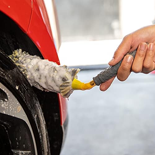 Chemical Guys ACC615 Rimpaca Reach Around Ultimate 2 Piece Wheel Brush Set (Rimpaca Wheel Cleaners) - Image 4