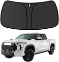 Tundra Customized Windshield Sun Shade for 2007-2016 Tundra SR5 | Limited | Platinum | TRD Pro Front Window Sunshade Visor Protector Foldable Blocks UV Rays Keep Car Cooler Accessories by aatoppus