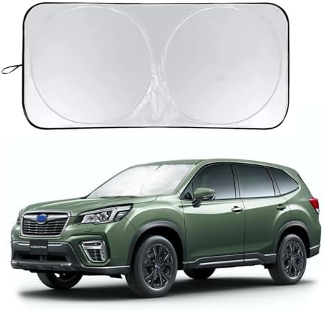 Windshield Sun Shade for 2019-2025 2026 Subaru Forester Sunshades Sun Visor by INSAUTO