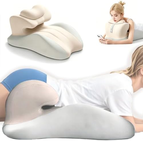 Wedge Intimacy Pillow for Couples – Memory Foam Lift, Spine/Hip Alignment by Unknown
