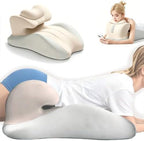 Wedge Intimacy Pillow for Couples – Memory Foam Lift, Spine/Hip Alignment by Unknown