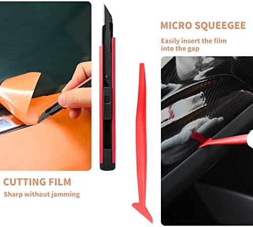 Gomake Vinyl Wrap Tool Kit Car Window Tint Installation Tools Wrapping Kit - Image 5