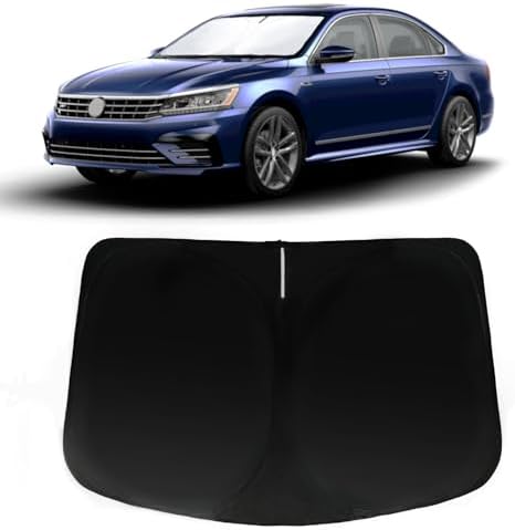 Windshield Sun Shade for Volkswagen VW Passat 2012-2022 by PAIMOHO