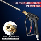Short Pressure Washer Gun with 360° Swivel - Image 4