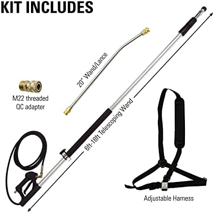 Simpson 4000PSI Telescoping Pressure Washer Extension Wand, 80470 - Image 5