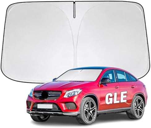 Windshield Sun Shade for Mercedes Benz GLE 350 450 580 2012-2026 Sunshade by YIZHUOMY