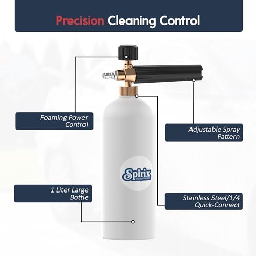 Foam Cannon for Pressure Washer - Adjustable Snow Foam Lance - Image 3