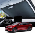 REEVAA Car Windshield Sun Shade for Tesla Model X (2026-2021) by REEVAA