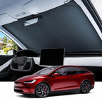 REEVAA Car Windshield Sun Shade for Tesla Model X (2026-2021) by REEVAA