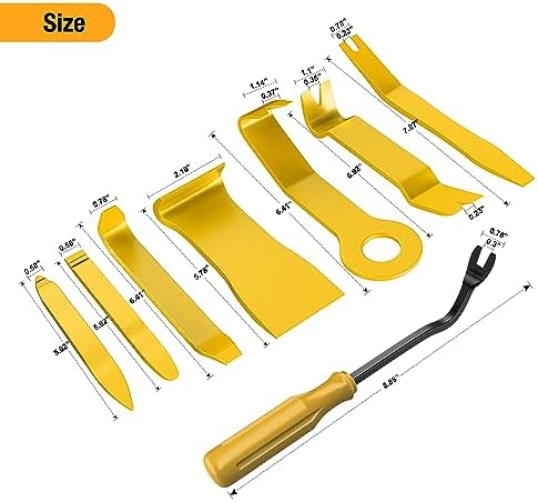 GOOACC 8PCS Auto Trim Scratch Removal Tool - Image 2