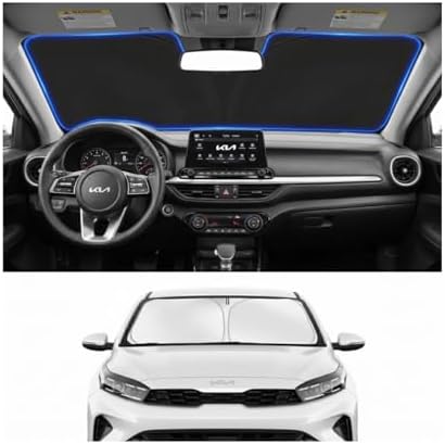 Custom Fit Windshield Sun Shade for Kia Forte 2019-2026 by Unknown