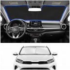 Custom Fit Windshield Sun Shade for Kia Forte 2019-2026 by Unknown