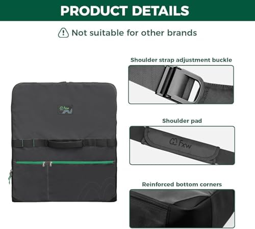 FXW Dog Playpen Storage Bag, Designed for RV Trips, Black, 2 Packs | Fits FXW Pens Only(32" H 8 Panels & 9 Stakes), Comfortable Carry, Neat Storage, Wear-Resistant, Patented - Image 4