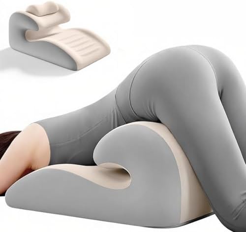 27° Wedge Pillow – Intimacy Pillow & Butt Cushion, Pregnancy Support Pillow, Reading Pillow, Positioning Furniture, Available in Two Styles (White, with Small Pillows) by Unknown