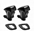 Front Windshield Washer Nozzles kit for 04-10 Toyota Sienna 05-12 Toyota Corolla 04-08 Solara 00-05 Tundra Replaces OEM # 85381-AE020 Windshield Wiper Washer Nozzle Spray Jet by YIENAKFUNAutoPart