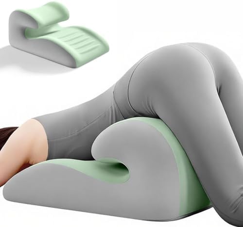 27° Wedge Pillow – Intimacy Pillow & Butt Cushion, Pregnancy Support Pillow, Reading Pillow, Positioning Furniture, Available in Two Styles (Green, Without Small Pillows) by Unknown