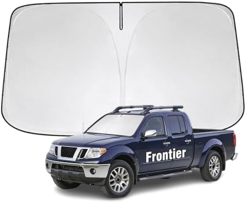 Windshield Sun Shade for Nissan Frontier 2005-2021 Sunshade by YIZHUOMY