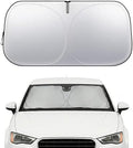 Audi A3 A4 A5 Windshield Sun Shade, Custom Fit Foldable Front Window Sunshade Visor, UV and Heat Protection Interior Cover, Fits 1995–2024 Models by Nwgl
