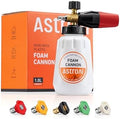 AstroAI Foam Cannon for Pressure Washer with 1/4" Quick Connect, 1L &5 Tips by AstroAI