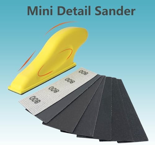 Micro Detail Sander Paper Kit 90 PCS Wet Dry Sandpaper (Grit 320 to 5000) - Image 3