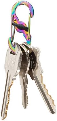 Nite Ize S-Biner MicroLock Stainless Steel - Micro-Sized Dual Carabiner for Keys, Pet Tags & Small Accessories - Center Locking Lever - Twist-to-Lock - Image 6